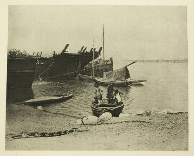 Old Hulks by Peter Henry Emerson