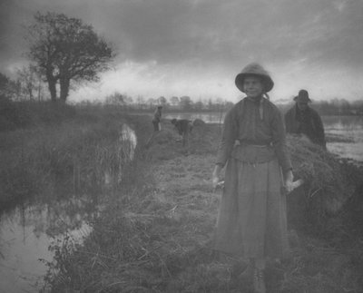 Poling the Marsh Hay by Peter Henry Emerson