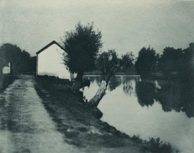 The Moonlit River by Peter Henry Emerson