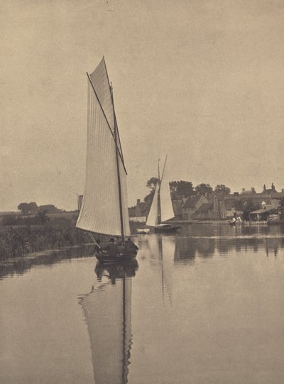 The Village of Horning by Peter Henry Emerson