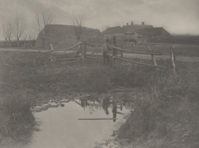 A Marsh Farm by Peter Henry Emerson and T.F. Goodall