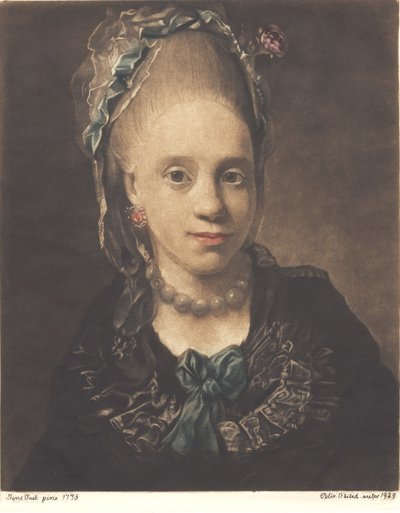 Portrait of a Lady by Peter Vilhelm Ilsted