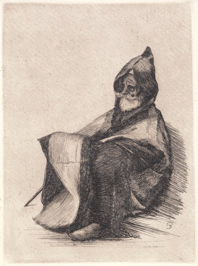 A Druze by Peter Vilhelm Ilsted
