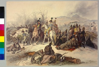 Battle of Stockach 1799 by Peter Johann Nepomuk Geiger