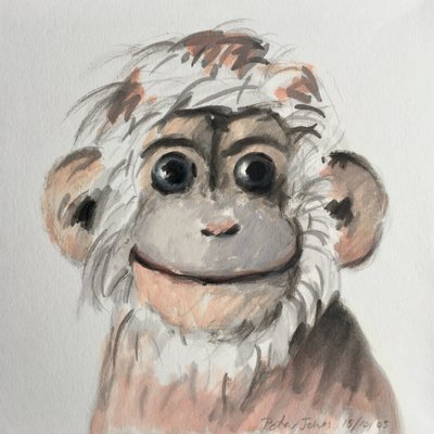 Happy Monkey, 2005 by Peter Jones