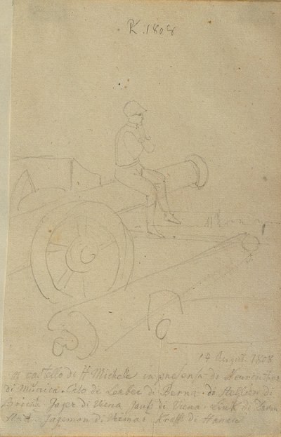 Episode at the Michelsburg near Ostia by Peter Krafft