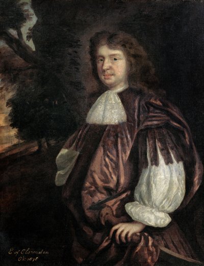 Edward Hyde, Earl of Clarendon by Peter Lely