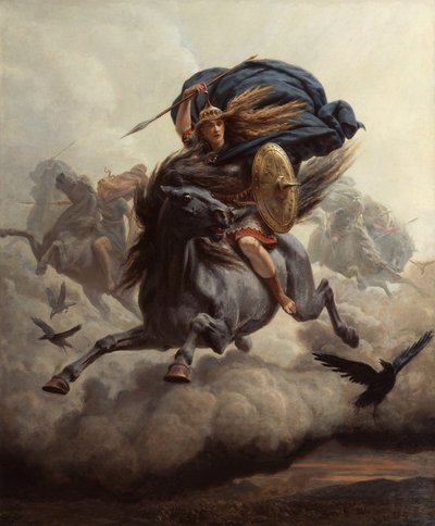 The Valkyrie by Peter Nicolai Arbo