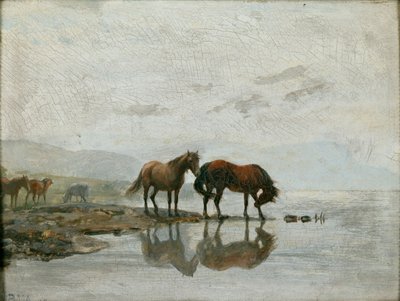 Water Station by Peter Nicolai Arbo