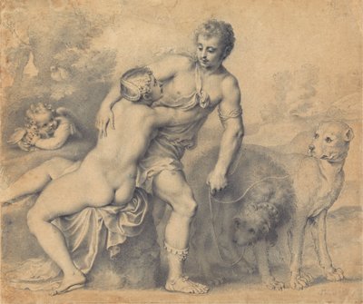 Venus and Adonis by Peter Oliver