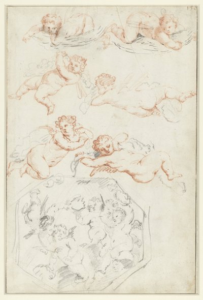 Studies of Putti by Peter Paul Rubens (possibly)