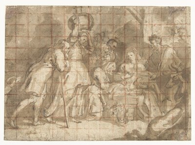 Adoration of the Shepherds by Peter Paul Rubens (school of)