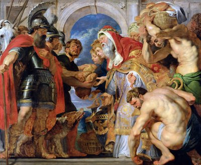 Abraham and Melchizedek by Peter Paul Rubens