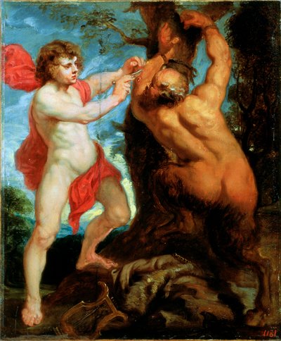 Apollo and Marsyas by Peter Paul Rubens