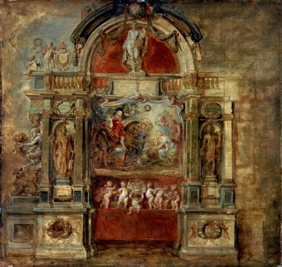Arrival of Prince Ferdinand by Peter Paul Rubens