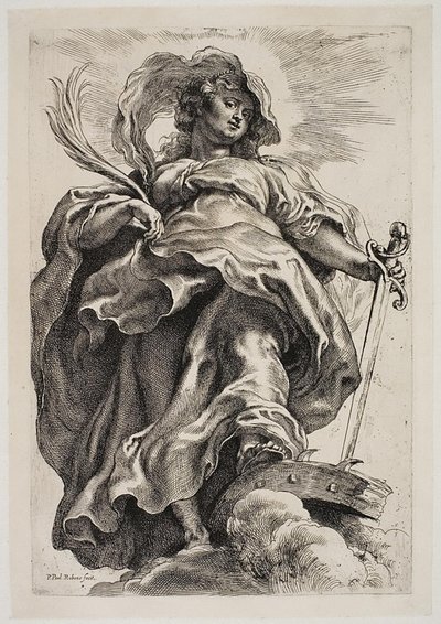 Saint Catherine of Alexandria by Peter Paul Rubens