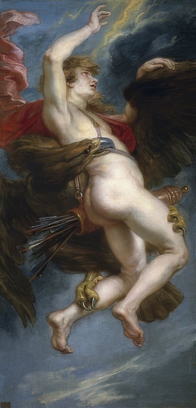 The Abduction of Ganymede. 1636-38 by Peter Paul Rubens