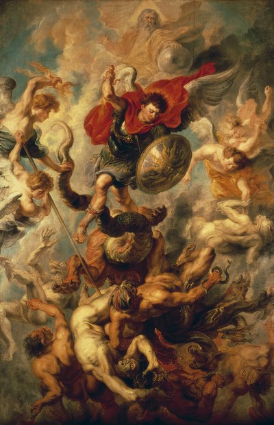 Fall of the Angels by Peter Paul Rubens