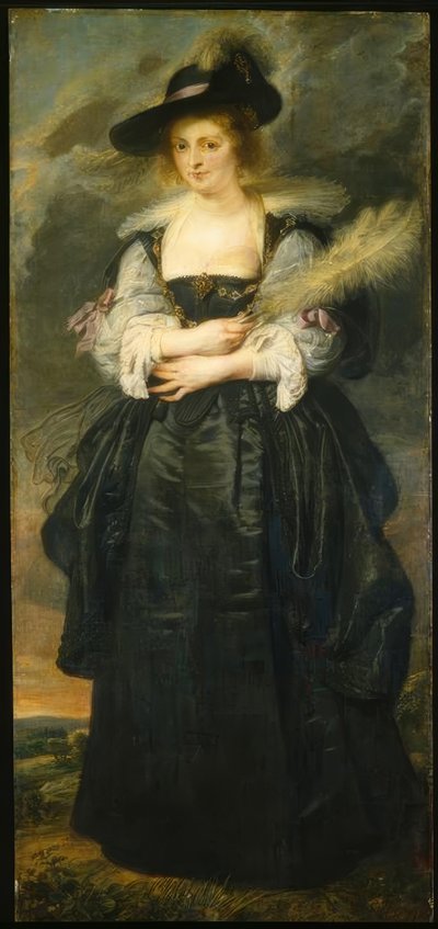 Helene Fourment by Peter Paul Rubens