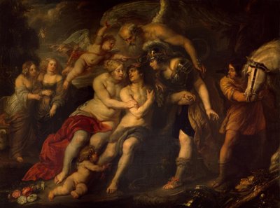 Hercules at the Crossroads by Peter Paul Rubens