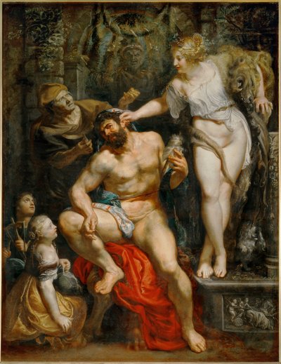 Hercules and Omphale by Peter Paul Rubens