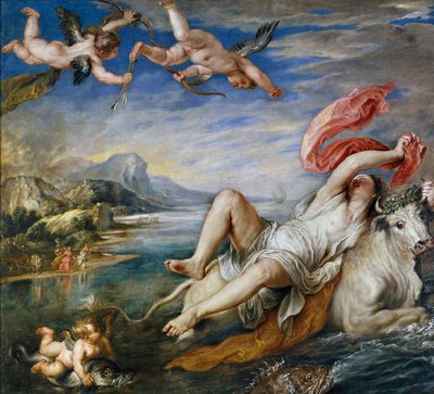 Rape of Europe by Peter Paul Rubens
