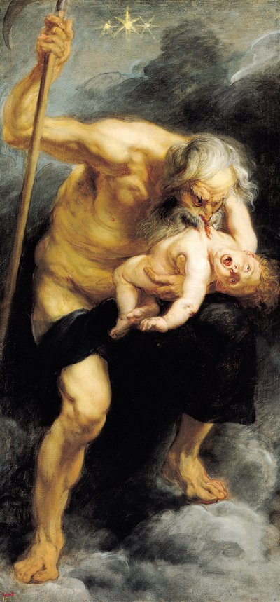 Saturn Devouring his Son by Peter Paul Rubens