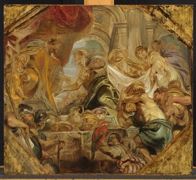 Solomon receiving the Queen of Sheba by Peter Paul Rubens