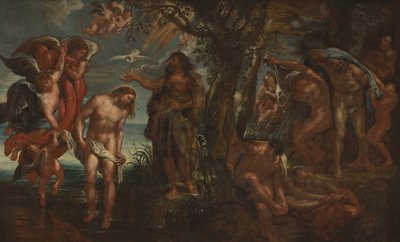 The Baptism of Christ by Peter Paul Rubens