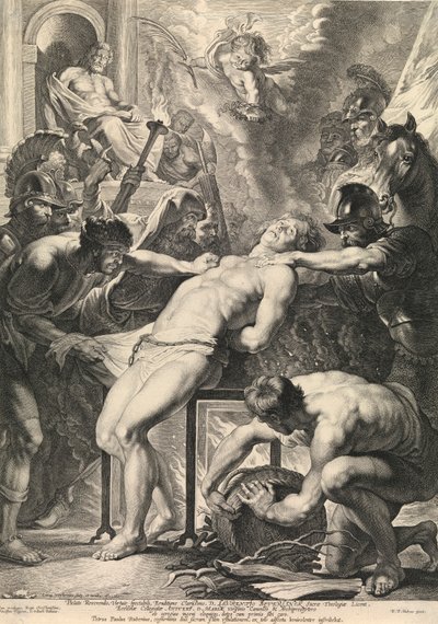 The Martyrdom of Saint Laurentius by Peter Paul Rubens