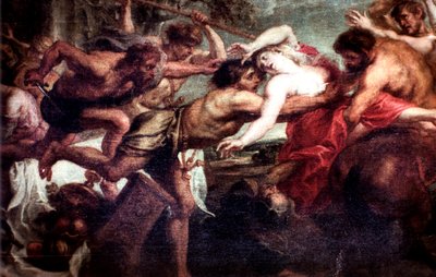 The Rape of Deidamia by Peter Paul Rubens