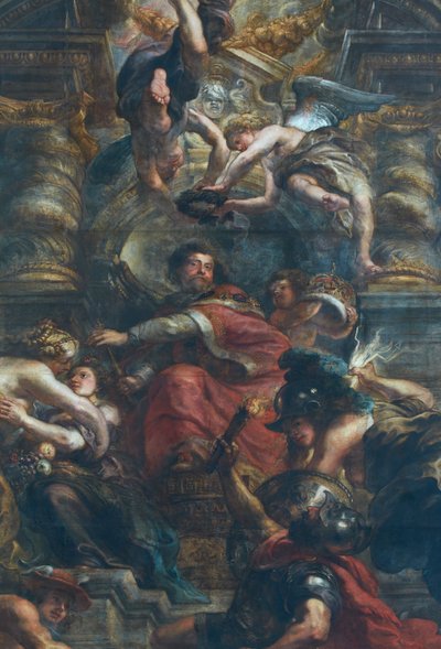 The Rubens ceiling by Peter Paul Rubens