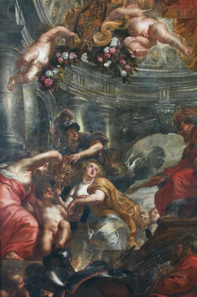 The Rubens ceiling by Peter Paul Rubens