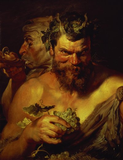 Two Satyrs by Peter Paul Rubens