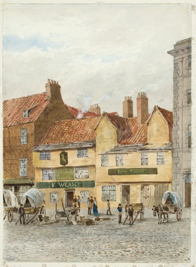 The Bigg Market by Peter Petersen Toft