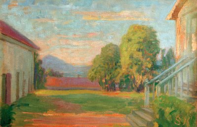 Northern Italian Villa by Peder Severin Krøyer