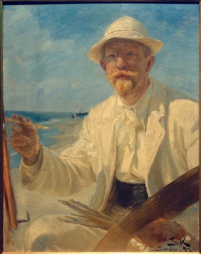 Self-Portrait of the Artist by Peder Severin Krøyer