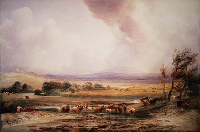 On the River Lowther by Peter de Wint