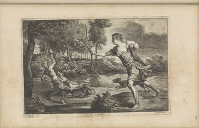 Diana and Actaeon by Peter van Liesebetten