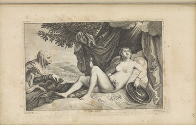 Jupiter and Danaë by Peter van Liesebetten
