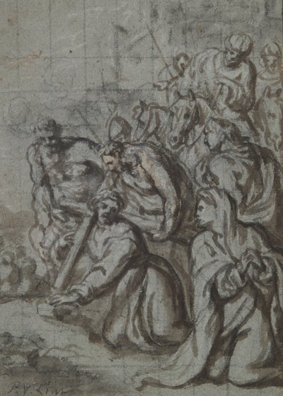 Christ Carrying the Cross by Peter van Lint