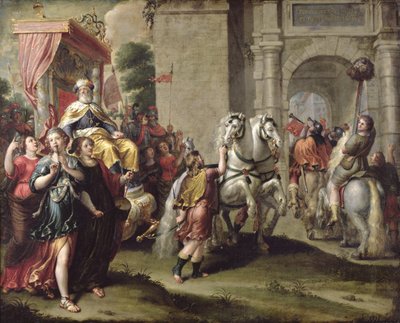 The Triumph of David by Peter van Lint