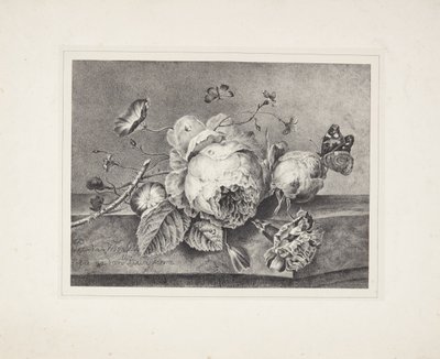 Flower Still Life by Petronella van Woensel