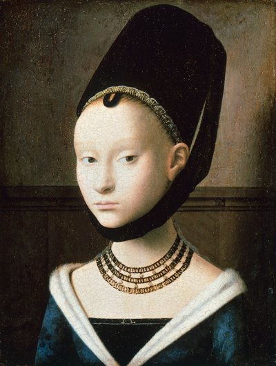 Portrait of Young Girl by Petrus Christus