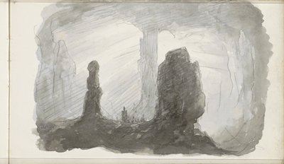 Dripstone Cave by Petrus Johannes Schotel
