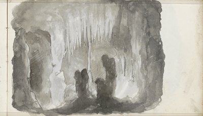 Dripstone Cave by Petrus Johannes Schotel