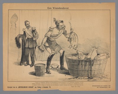 A Friendly Service by Petrus van Geldorp