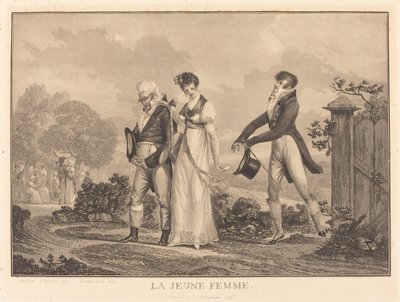 The Young Woman by Philibert Louis Debucourt