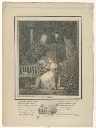 The Rose, 1788 by Philibert Louis Debucourt