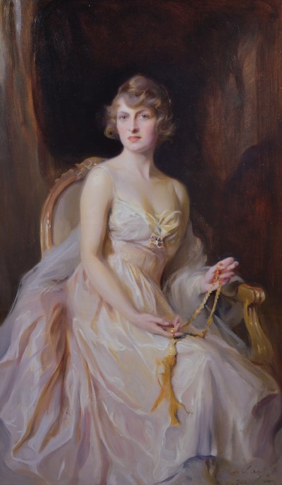 Vera Boscawen, Lady Broughton by Philip Alexius de Laszlo